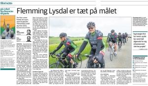 Flemming Lysdal er tæt på målet